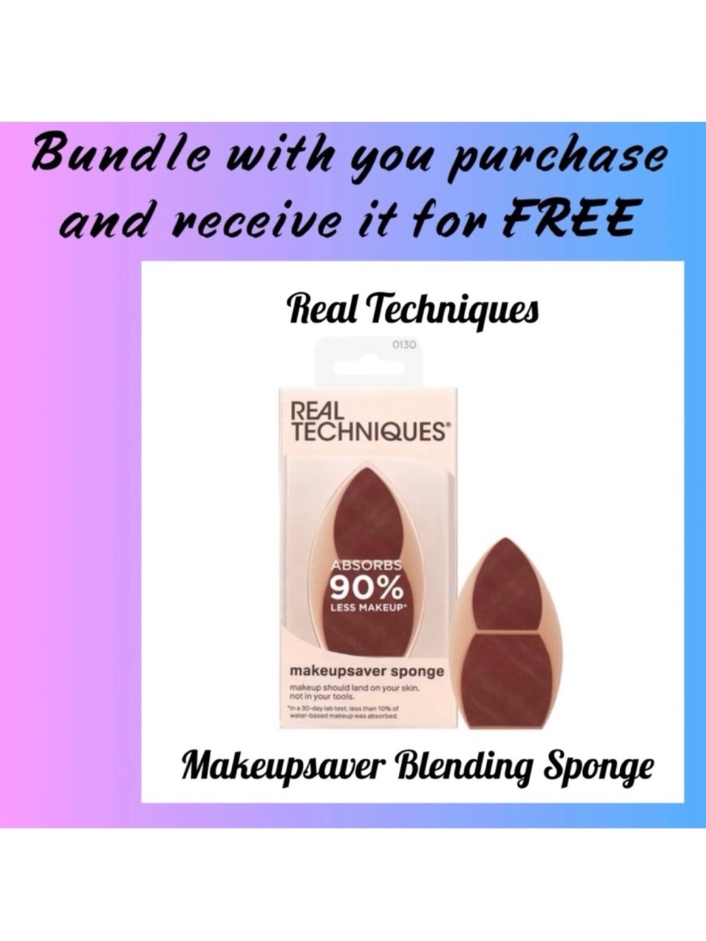 Real Techniques Makeup Sponge